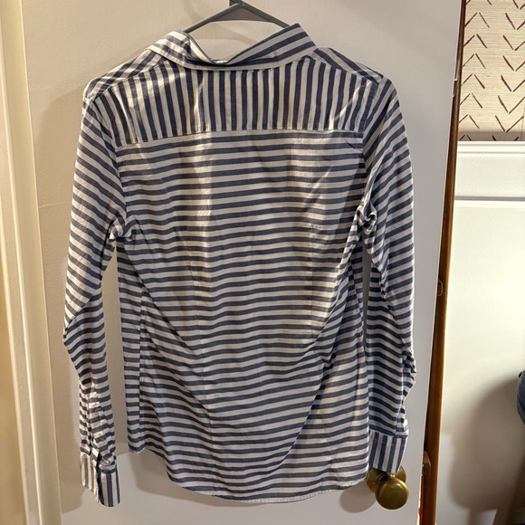 Banana Republic | Striped Long Sleeve Button Down Shirt - Picture 3 of 3